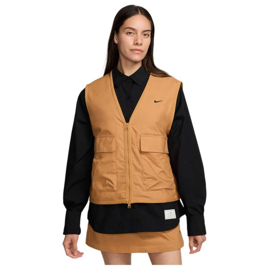 Nike Γυναικείο αμάνικο μπουφάν Sportswear Essential Loose Woven Cargo Gilet